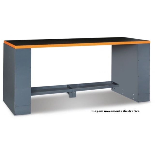 Bancada Aberta Tampo Chapa Metálica Laranja C55B BETA-31f5bde2-f79c-4bdc-a7cb-7b6dab18a16f