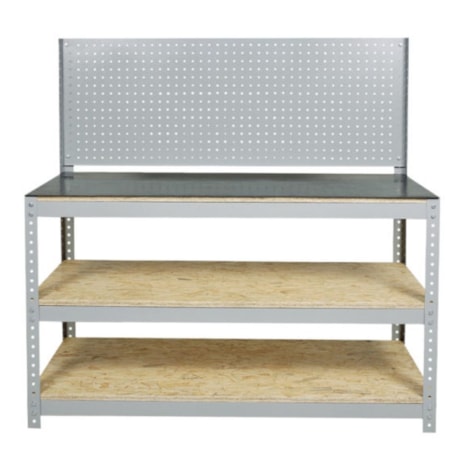 Bancada Aberta Tampo de Madeira e Painel Perfurado (Desmontado) BM-V MARCON-9969a6d5-ac14-4600-a014-ba232ce6db04