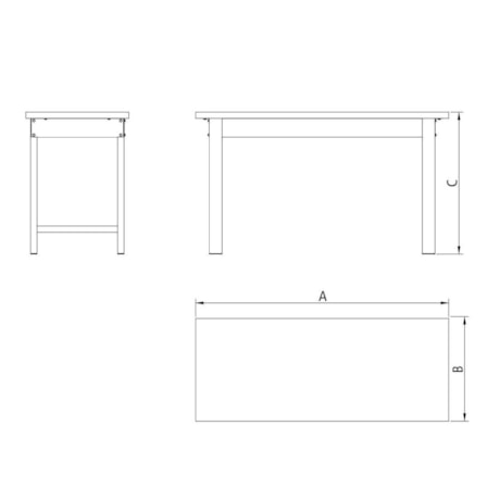 Bancada Aberta Tampo Madeira 44954461 TRAMONTINA PRO-f1ee01bb-b67a-4019-94ce-b1087f2adc56