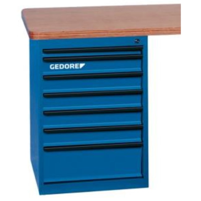 Bancada com 2 Módulos 10 Gavetas e 1 Porta Tampo de Madeira 30825-84622 GEDORE-3c90f7f2-e33c-4400-81a5-3cb4d9f43a09