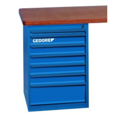 Bancada com 2 Módulos 8 Gavetas e 1 Porta Tampo de Madeira 30870-84622 GEDORE-36ddb506-65a5-403c-9b77-d7dee5afcf96