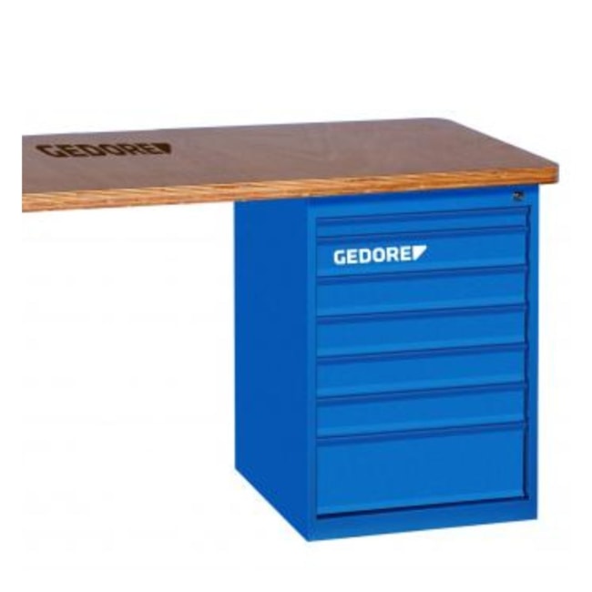 Bancada com Módulo e 7 Gavetas Tampo de Madeira 30820-84622 GEDORE-2cd58d98-3899-4830-9c54-03da5f084312