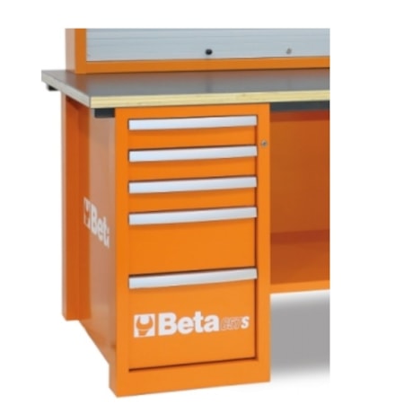 Bancada com Painel Persiana e 10 Gavetas C57S B BETA-a29106b5-6b1e-4c8d-9213-2f7e6758e825