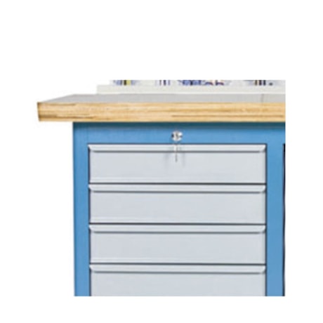 Bancada com Painel Retrátil e 5 Gavetas (Desmontada) 2002 MARCON-d6614dad-a257-44e6-987a-397db674126b