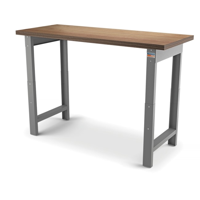 Bancada com Pernas Reguláveis Tampo Madeira Cinza 44954460 TRAMONTINA PRO-8d8c6921-f48c-4ded-b341-79bd4cd7a73b