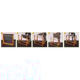 Bancada Dobrável 800x500 200kg Laranja C56PL O BETA