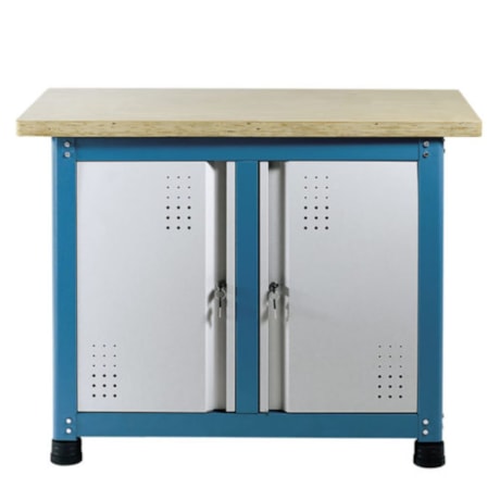 Bancada Fechada com Tampo Compensado Pinus com 2 Portas BM-X MARCON-52f3e681-35ab-4438-9faa-ee5e17d74245