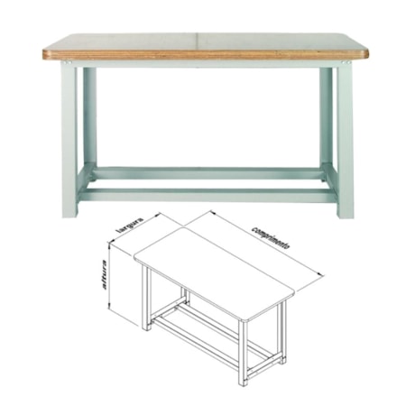 Bancada Modular com Tampo de Compensado Naval 1600mm MN-2 MARCON-ea637d10-ffe6-45d0-9099-6ec343ba07a0