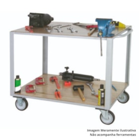 Bancada Móvel Aberta com Tampo Compensado Naval CR-62 MARCON