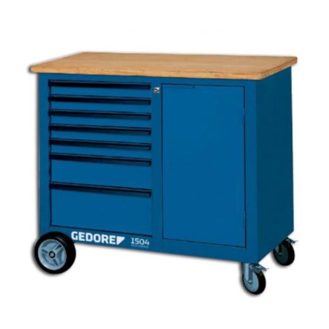 Bancada Móvel com 6 Gavetas e 1 Porta 1504 GEDORE-c754d194-de0c-4a1a-9dac-5815b96f290a