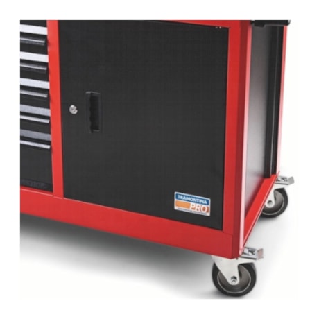 Bancada Móvel com 6 Gavetas e 1 Porta Vermelho 44959/301 TRAMONTINA PRO-9487f9f1-82b5-4814-892b-5dd448fc22c9