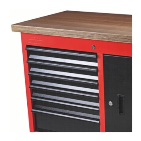 Bancada Móvel com 6 Gavetas e 1 Porta Vermelho 44959/301 TRAMONTINA PRO-e1dfbd32-28aa-4953-a561-1ac2f7d6fa55