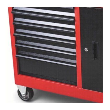 Bancada Móvel com 6 Gavetas e 1 Porta Vermelho 44959/301 TRAMONTINA PRO-58b86b30-b106-41dd-9c87-6b892887c12d