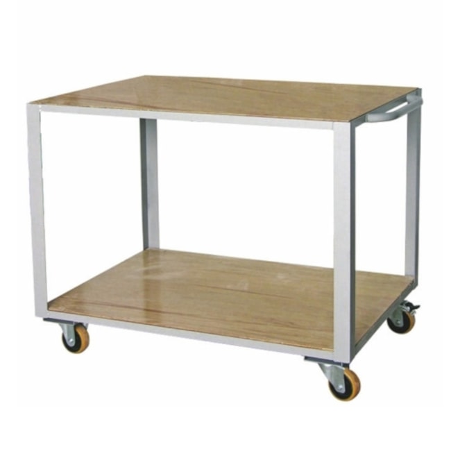 Bancada Móvel para Ferramentas Aberta com Rodas 4