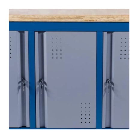 Bancada Multiuso Desmontável com Tampo Compensado Pinus de 40mm 3 Portas BM-Z MARCON-0ba5b852-0a31-4368-b103-1d096485204c