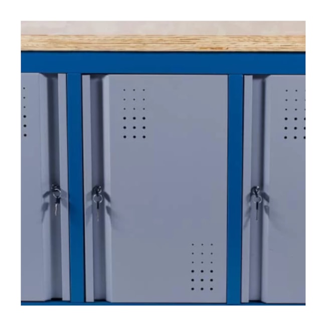 Bancada Multiuso Desmontável com Tampo Compensado Pinus de 40mm 3 Portas BM-Z MARCON-675d865c-98d3-445e-8846-8c2731cb081a