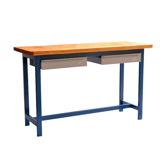 Bancada Simples 2 Gavetas 1500mm Azul 152 S FERCAR-216a035b-9d50-43c9-8d88-8a25d935791b