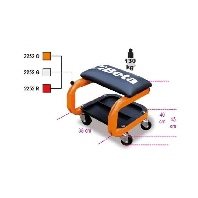 Banco Mecânico Giratório 130kg 2252O BETA-599268a1-127b-4f92-9274-59052a8a5113