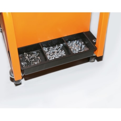 Banco Mecânico Giratório 130kg com Gavetas Laranja 2258 BETA-016b776d-95b5-490d-a0fe-afefd529d478