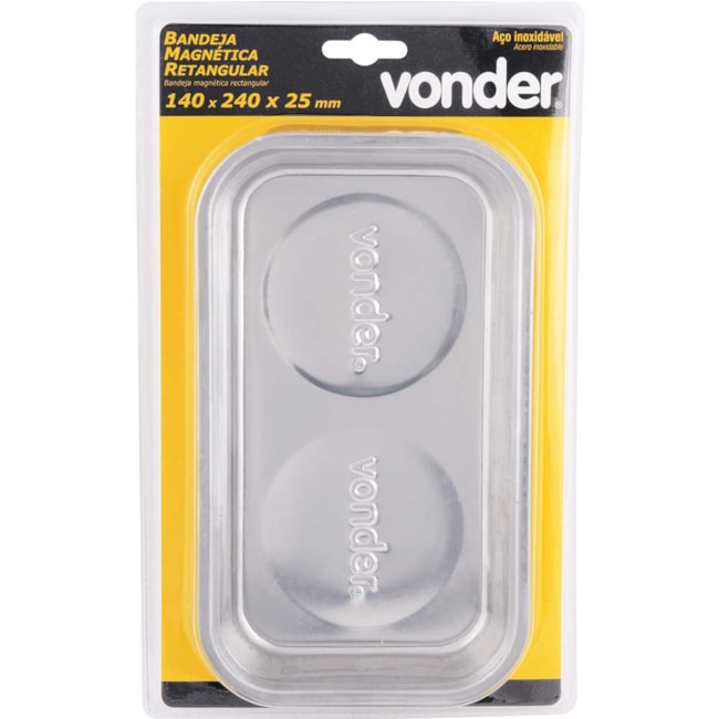 Bandeja Magnética Retangular 140mmx240mm 3599140240 VONDER-4de91b13-ce9d-4514-a330-eed54cf439cd