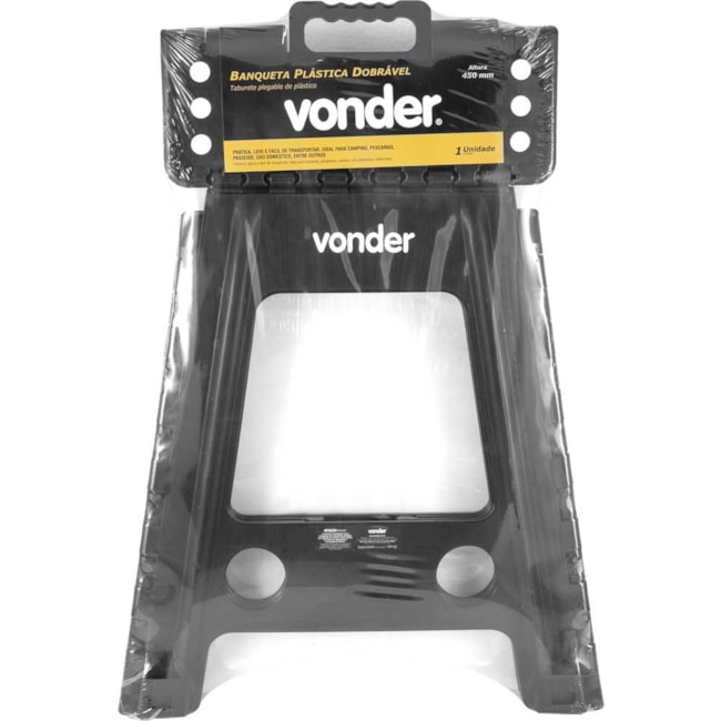 Banqueta Plástica 450mm Dobrável Amarela 3540045002 VONDER-e134dfc8-66cd-4a2a-9e03-c6422f5b3103