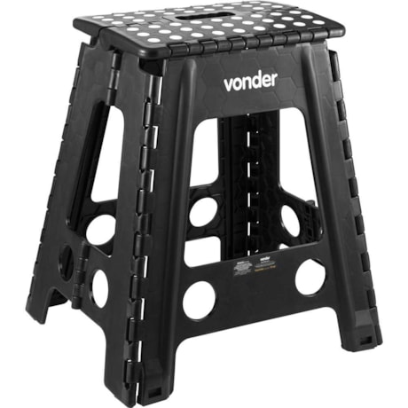 Banqueta Plástica 450mm Dobrável Amarela 3540045002 VONDER-63c97df8-9464-4f8a-9278-6645912047c3