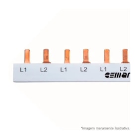 Barramento Pente Monofásico para 57 Disjuntores 80A BRM1-80A 928081 CEMAR