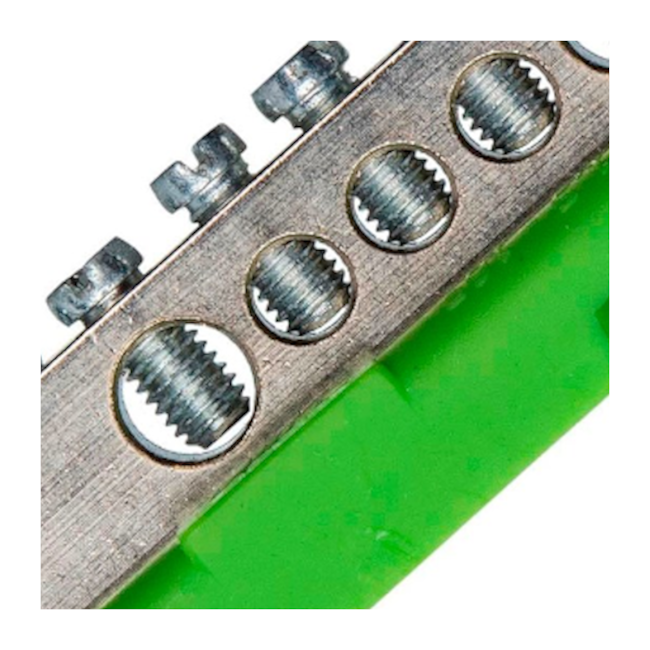 Barramento Suporte com Barra Terra Verde 16mm² 928055 CEMAR-de763563-a83b-4fc6-a1e1-813805363627