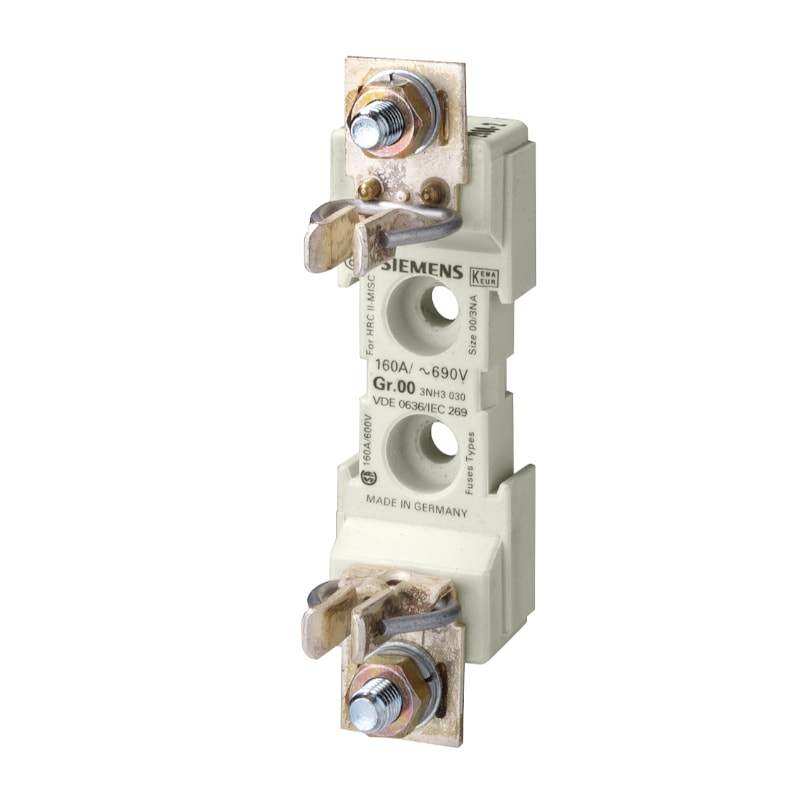 fuu Base Fusível NH T000/T00 160A 690V 3NH30300RC SIEMENS - Anhanguera