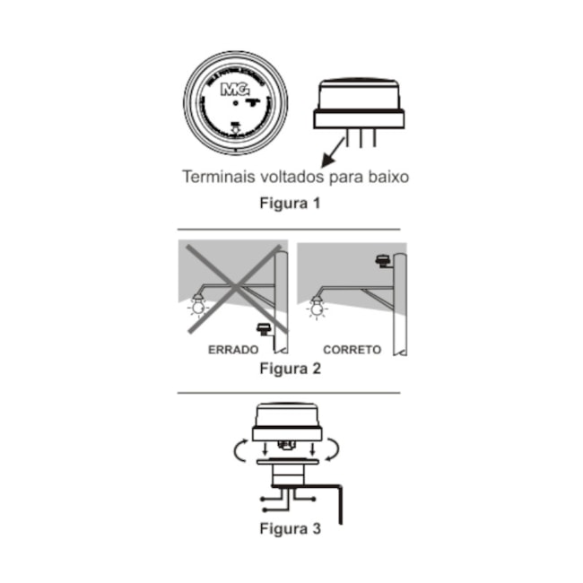 Base Tomada com Suporte Plástico para Relé Fotoeletrônico/Fotocélula 130mm BS2 15297 MARGIRIUS-b0b15d7d-3797-477d-808d-62498300f875