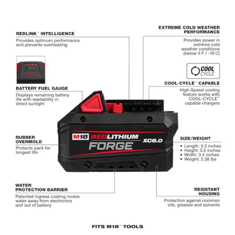 Bateria 18V 8.0Ah Li-Ion 48-11-1881 MILWAUKEE-36cf402e-26b9-4025-9637-c40913f011a1