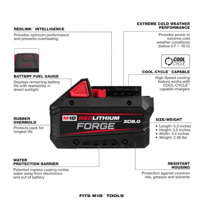 Bateria 18V 8.0Ah Li-Ion 48-11-1881 MILWAUKEE-834da463-6c23-4bf1-a946-a170b1ae41c1