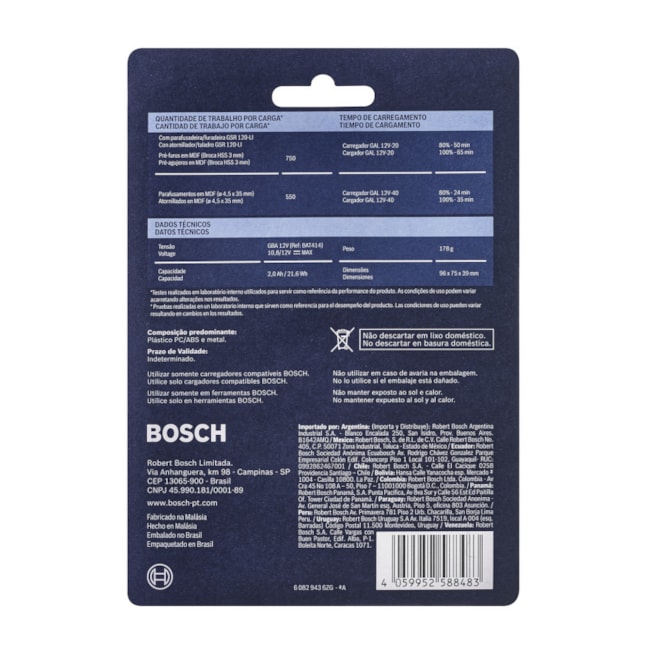 Bateria de Íons de Lítio 12V 2,0 Ah GBA BOSCH-575dee0a-bf5a-4f70-9708-f43c4c86320b