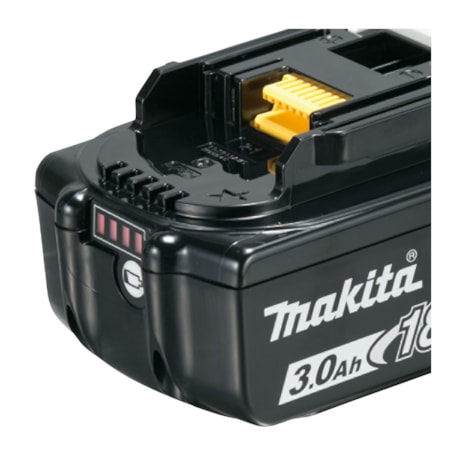 Bateria de Lítio 18V 3.0 Ah com Indicador de Carga BL1830B MAKITA