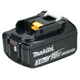 Bateria de Lítio 18V 3.0 Ah com Indicador de Carga BL1830B MAKITA
