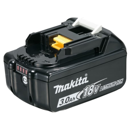 Bateria de Lítio 18V 3.0 Ah com Indicador de Carga BL1830B MAKITA