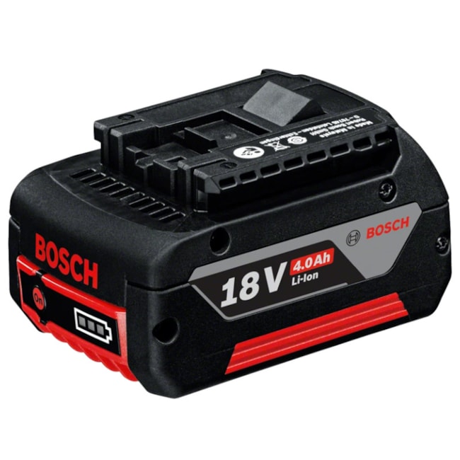 Bateria de Lítio 18V 4.0 Ah com Indicador de Carga GBA 1600Z00038 BOSCH-ac8a0254-d37f-4a84-90a0-f1a08de5d29a