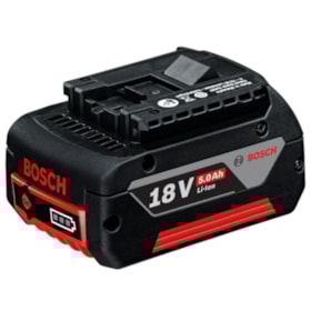 Bateria de Lítio 18V 5.0 Ah com Indicador de Carga GBA 1600A002U5 BOSCH
											
