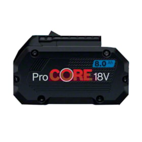 Bateria de Lítio 18V 8.0 Ah com Indicador de Carga PROCORE 1600A016GK BOSCH