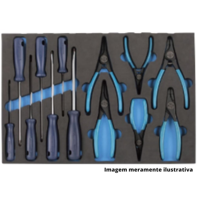 Berço de Gaveta em EVA para Alicates e Chaves 1580CT-150/160/800CF GEDORE-c41614bc-e132-4a5b-8432-771f2d09e11f