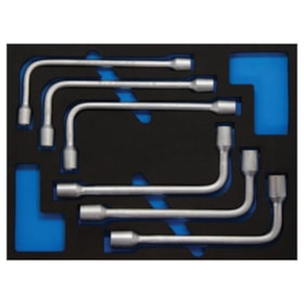 Berço de Gaveta em EVA para Chaves Biela com 6 Peças 14 à 19mm 1500CT3-25BCF14A19