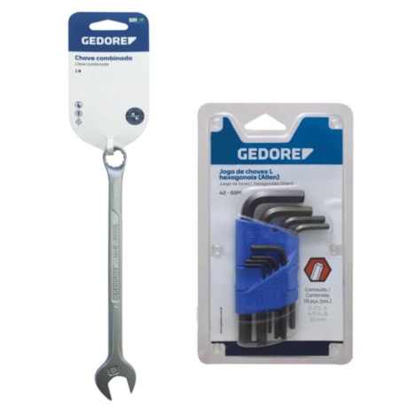 Berço de Gaveta em EVA para Chaves Combinada e Chaves Hexagonal com 26 Peças 1500CT3-1BCF6A22 GEDORE-0fcbbde2-5692-4656-9a71-20a14d9bd355