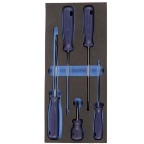 Berço de Gaveta em EVA para Chaves de Fenda Simples 1500CT1-150 GEDORE-e06a5a07-976e-43da-9509-70b1ece98733