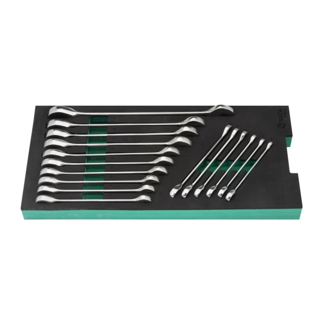 Berço EVA com Jogo de Chaves Combinada com Catraca 5.5 a 21mm 16 Peças ST09012G SATA-0b1f1f68-7899-402b-ab4e-194f4cdd9a88