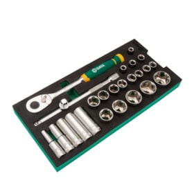 Berço EVA com Jogo de Soquetes Sextavado 1/2