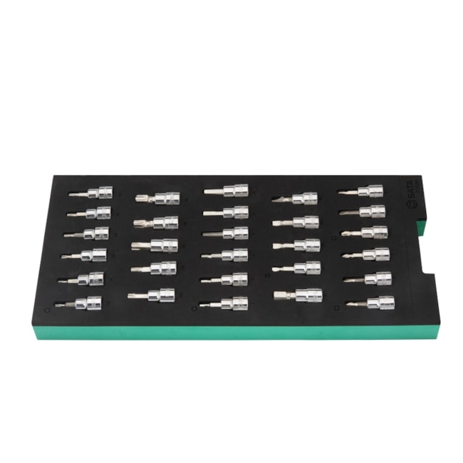 Berço EVA com Jogo de Soquetes Sextavado 3/8