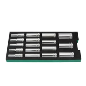 Berço EVA com Jogo de Soquetes Sextavado Longo 1/2