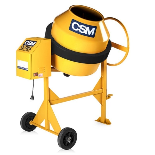Betoneira 120 Litros Monofásica com Painel 220V CS120L CSM-1a58e06f-7eb3-40f0-95c7-7e16afd01165