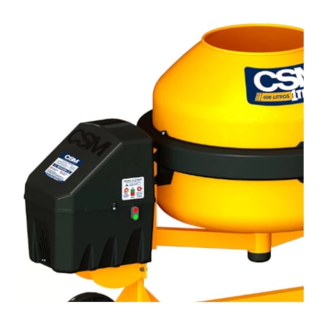 Betoneira 400 Litros com Motor Trifásico 220V Chave e Painel Caixa Plástica 1 Traço CSM-c2eba72f-e6b7-4d54-acd9-ded651cf0538