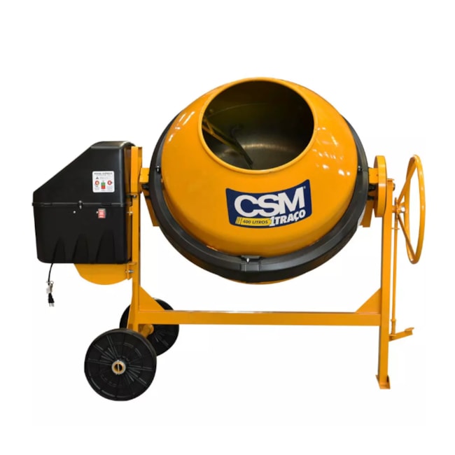 Betoneira 400 Litros com Painel Adaptável e Motor Monofásico 220V 1 TRAÇO MAX CSM-ed544082-da14-4d2b-b053-52afd34182a3